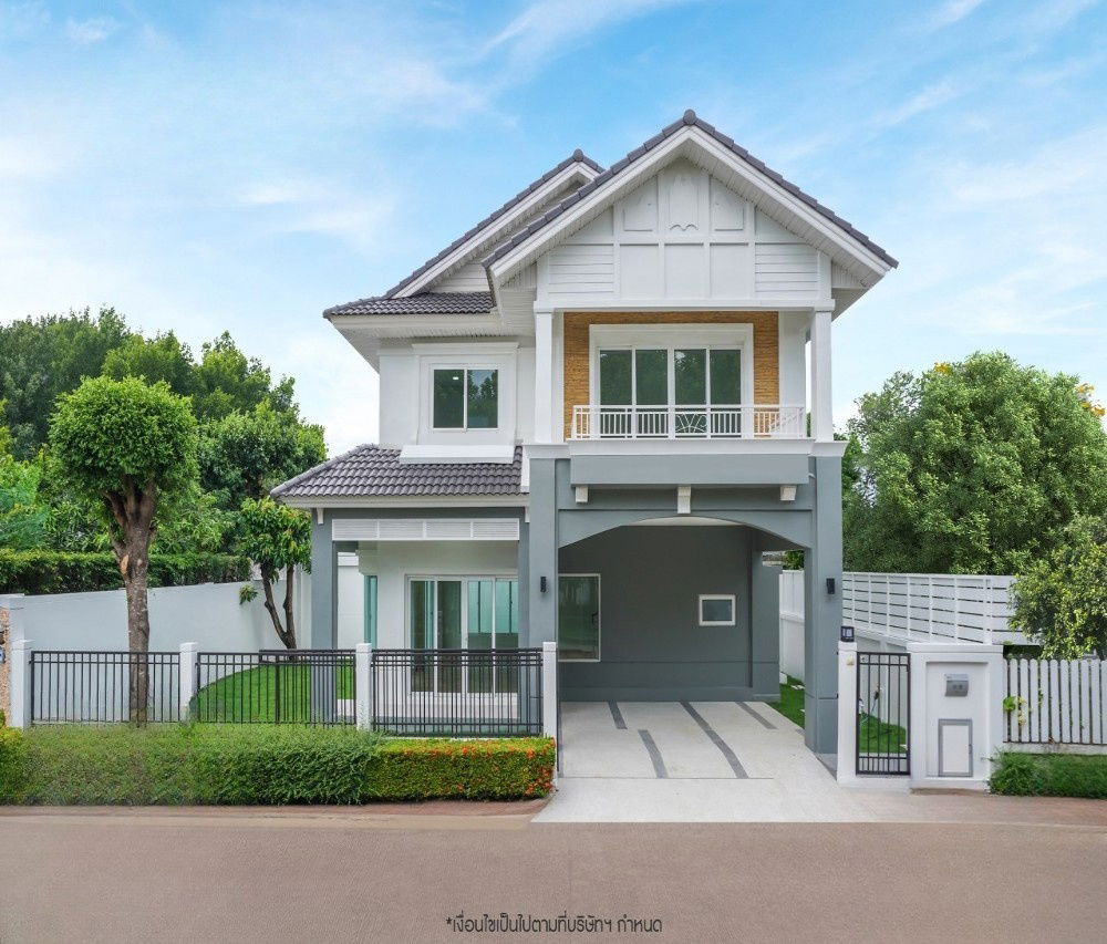 picture Renovated second-hand house for sale, Perfect Place Ratchapruk, corner unit, near Bang Rak Noi Tha It MRT station (Purple Line) and Central WestVille. - 1/20