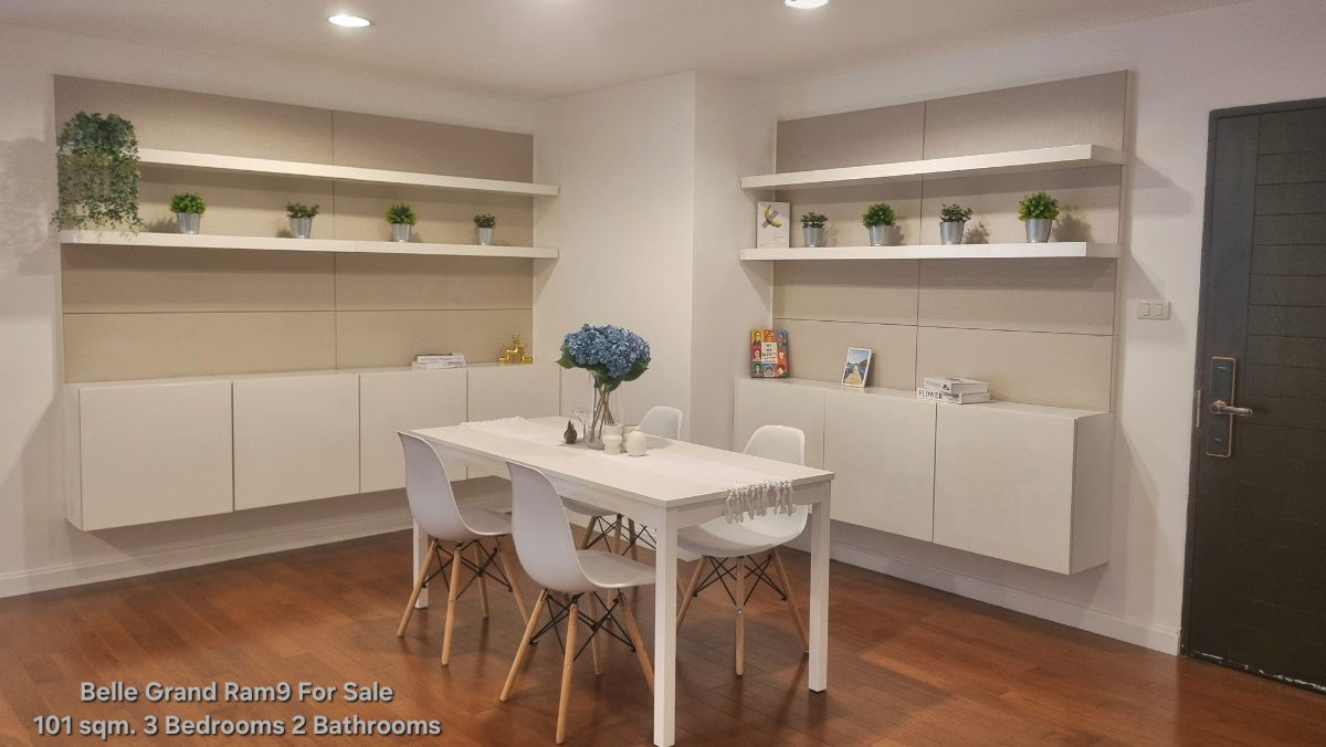 picture ð For Sale - 3 Bedroom, 101.2 Sq.m Condo at Belle Grand Rama9 - 5/12