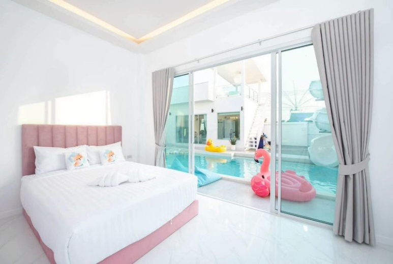 รูป พลูวิลล่าหรูพัทยา พร้อมเข้าอยู่ โซนห้วยใหญ่ ใกล้หาดจอมเทียน - รูปที่ 14/16