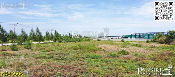 รูป โดดเด่นที่สุดของที่เกือบ 5 ไร่ หน้ากว้างๆ 148 ม. ถมพร้อมสร้างโรงงาน น้ำไฟครบ เทรลเลอร์ลุยสบาย โซนพันท้าย - พระราม 2 KK5099S - รูปที่ 3/7