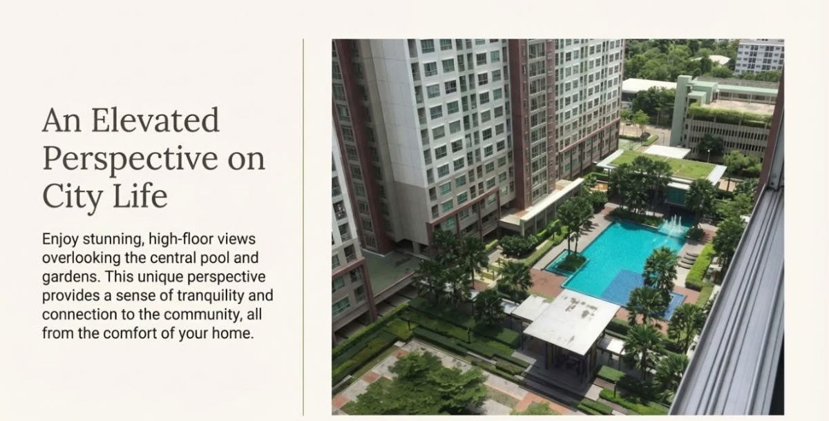 รูป ME2500330 ห้องสวยมาก! Lumpini Place รัชโยธิน ชั้นสูง ติด BTS รัชโยธิน - รูปที่ 9/11