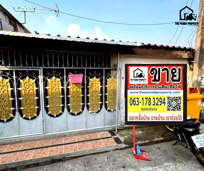 ทาวน์โฮม ถนนแพรกษา  :  ทาวน์เฮาส์ชั้นเดียว หมู่บ้านนครทอง