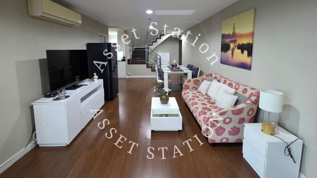 picture ⭐Luxury apartment at Belle Grand Rama 9, Duplex 2-story unit | MRT Rama 9 - 8/14