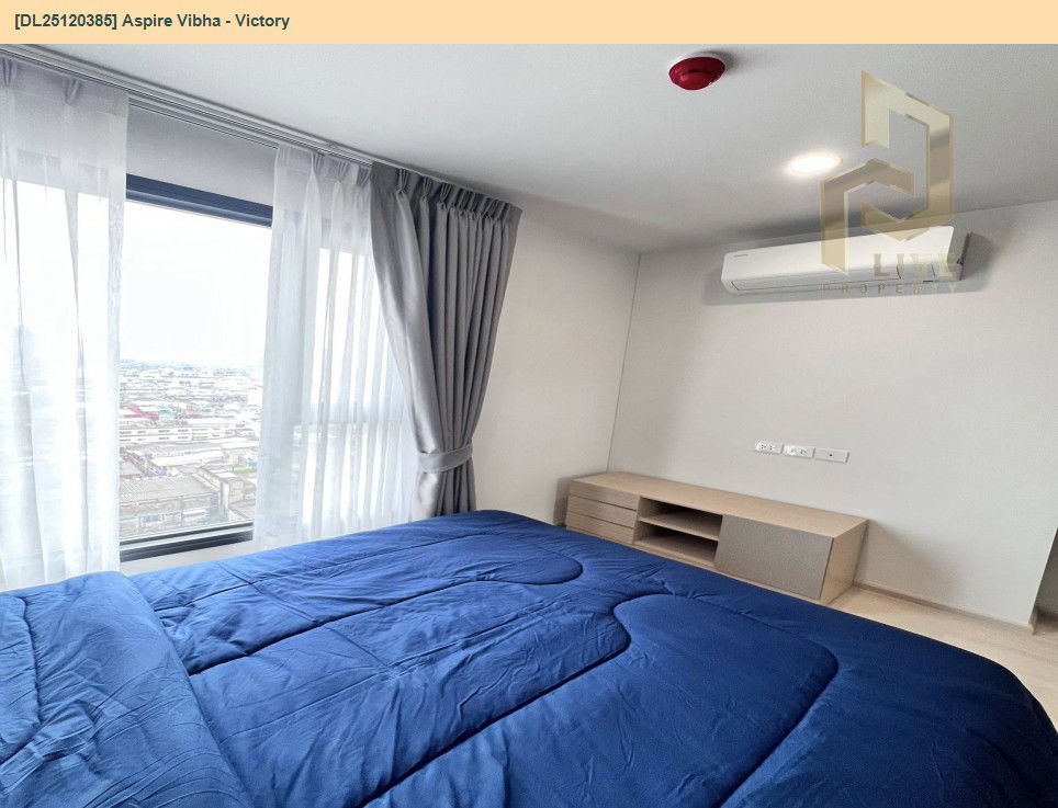 picture DL25120385 Condo for rent, Aspire Vibha - Victory near ARL Phaya Thai , ready to move in, call urgently 0638692663 LineID @897iyzll - 11/16