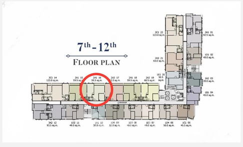 คอนโด 2-ห้องนอน ที่ ศุภาลัย พรีเมียร์ สามเสน-ราชวัตร ใกล้ ราชวัตร (ID 2476721)