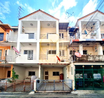 ทาวน์โฮม นนทบุรี : ขายด่วน ทาวน์เฮ้าส์ 3 ชั้น ตามสภาพ ซ.พิบูลสงคราม 22 แยก 6 (ซ.วัดกำแพง8) เนื้อที่ 23.3 ตร.ว พื้นที่ใช้สอย 140 ตร.ม