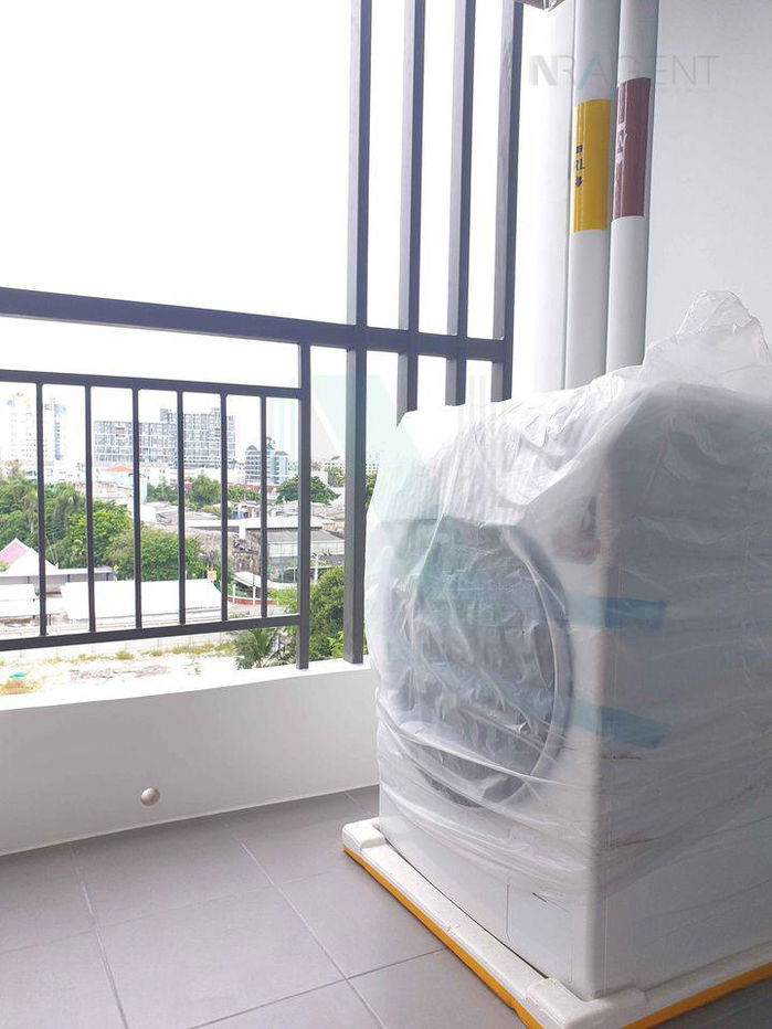 รูป ให้เช่า เดอะ เนสท์ สุขุมวิท 64  เฟส 2 1ห้องนอน  ชั้น7  อาคารC  ใกล้ BTS ปุณณวิถี - รูปที่ 8/8