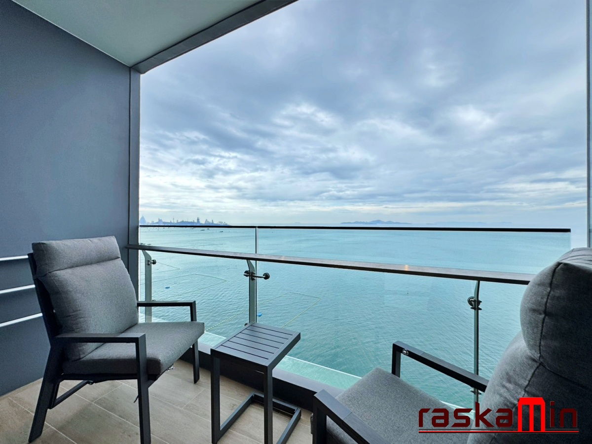 picture KT0031ðēLineID @556ryccgðââïļForeigner nameðïļ1Bedroom 47.6sqm Floor25 Fully furnished AROM Wongamat BeachðĶNorth Pattaya - 7/10