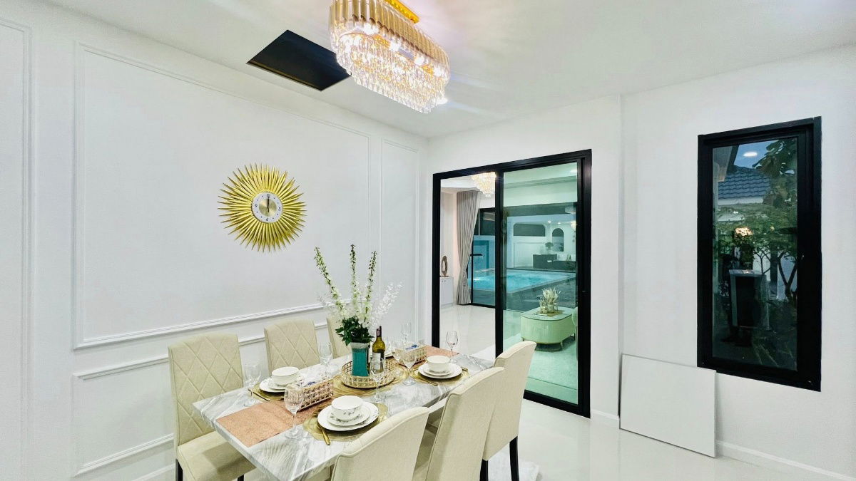 รูป ขายบ้านพัทยา 4 ห้องนอน ทำเลหนองไม้แก่น พร้อมสระว่ายน้ำส่วนตัว ตกแต่งบิวท์อินทั้งหลัง - รูปที่ 10/44