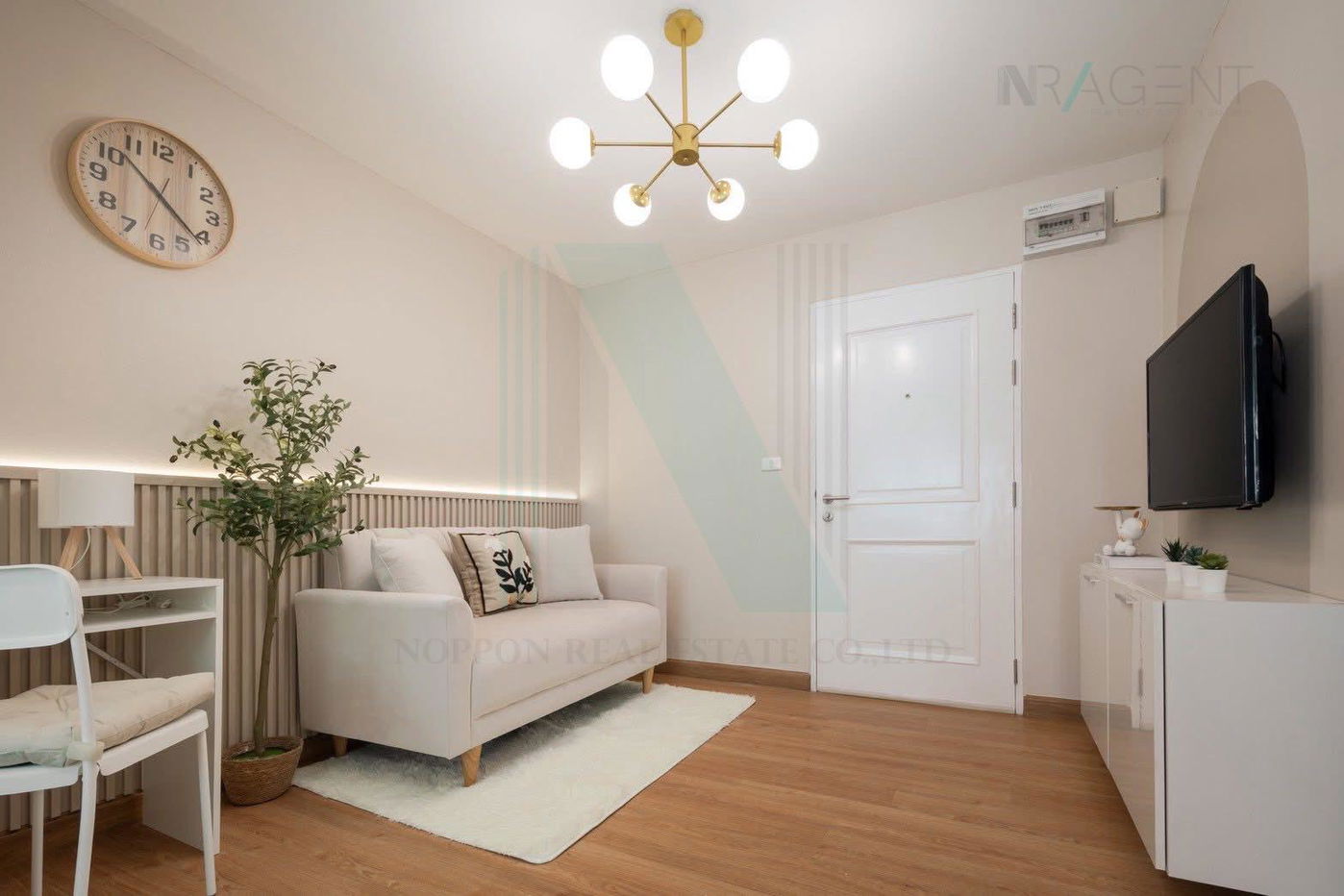 picture ðĐ For Sell Condo DEN VIBHAVADI Building B, Floor 2,1 bed room, Room size 27 sqm - 3/8