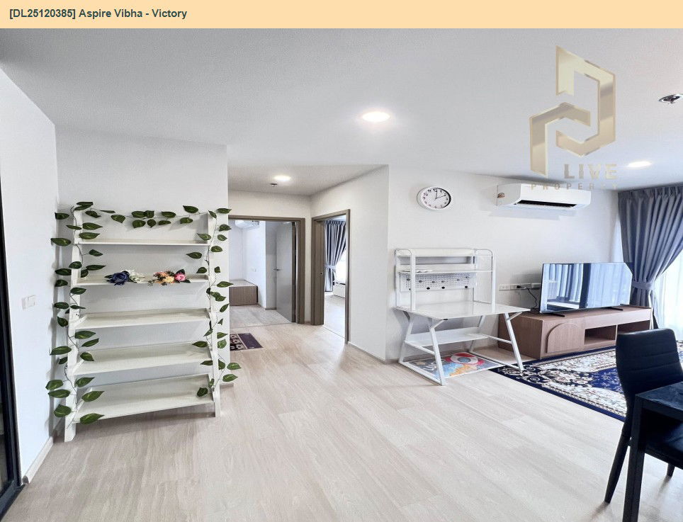 picture DL25120385 Condo for rent, Aspire Vibha - Victory near ARL Phaya Thai , ready to move in, call urgently 0638692663 LineID @897iyzll - 7/16