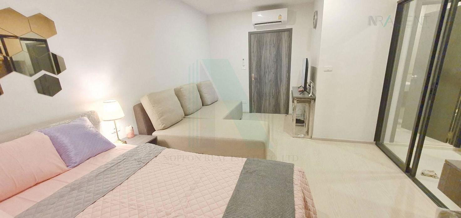picture For rent Elio Del Nest Udom Suk STUDIO 18th floor Building A near BTS Udom Suk. - 3/8