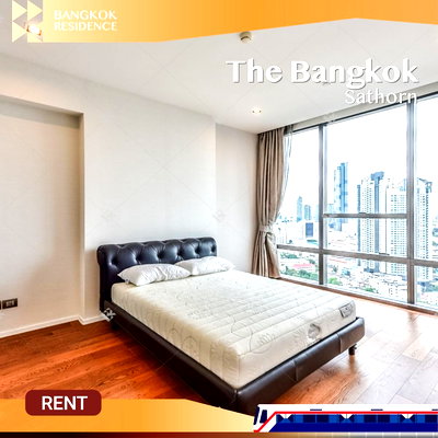 Condos for rent :  Brand-new unit! ✨ The Bangkok Sathorn, high floor with premium city view 🏙️ Fully furnished 