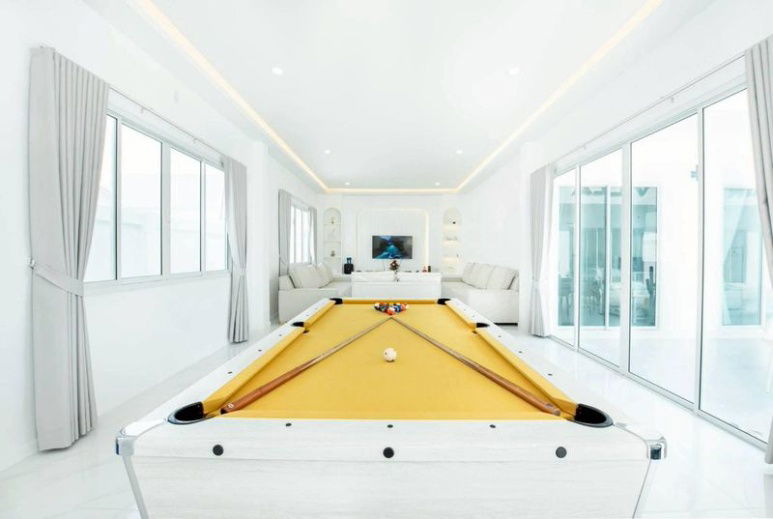 รูป พลูวิลล่าหรูพัทยา พร้อมเข้าอยู่ โซนห้วยใหญ่ ใกล้หาดจอมเทียน - รูปที่ 9/16