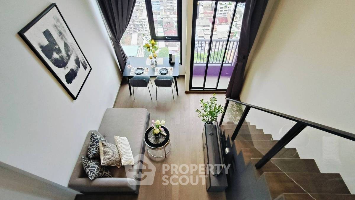 รูป ดูเพล็กซ์ 1-ห้องนอน ที่ พาร์ค ออริจิ้น จุฬา-สามย่าน ใกล้ MRT หัวลำโพง (ID 1738921) - รูปที่ 2/11