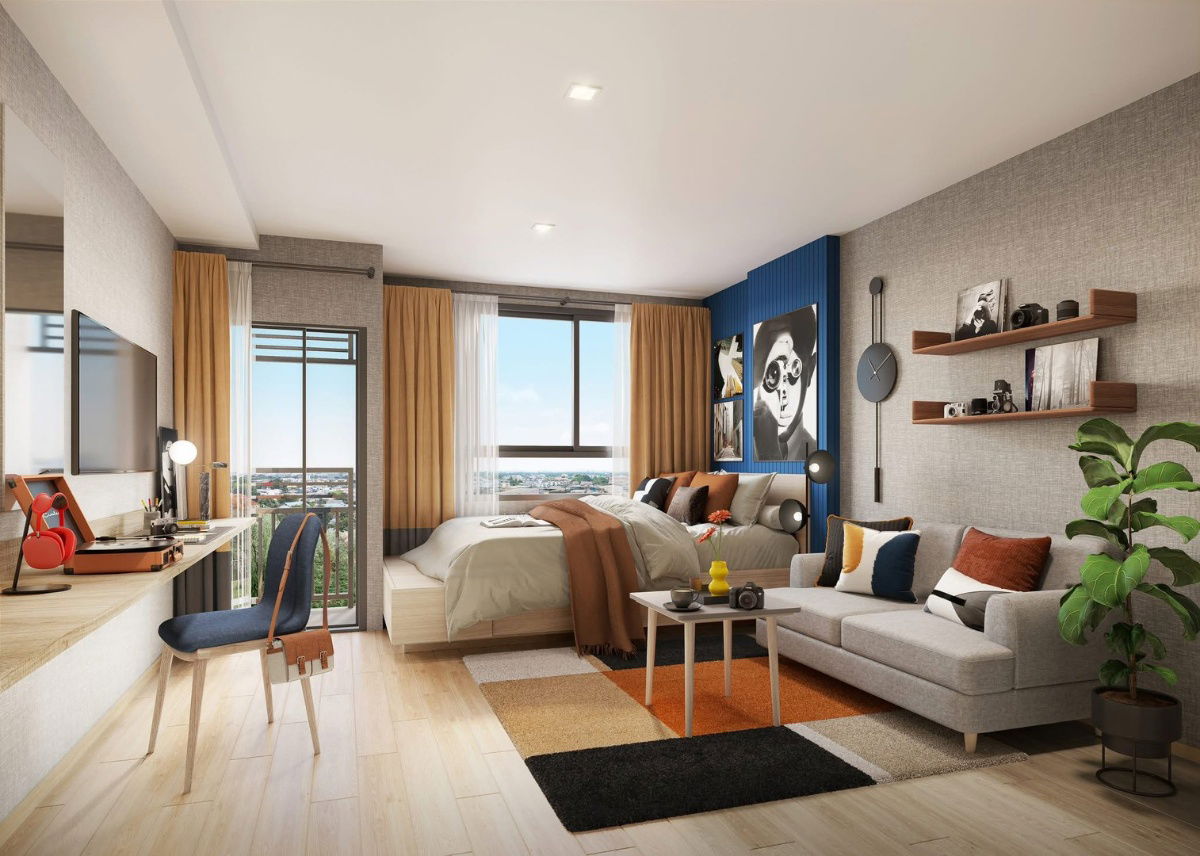 รูป ขายคอนโดมือ 1 จากโครงการ - The Muve Sukhumvit 107 (เดอะ มูฟ สุขุมวิท 107) | ติดต่อฝ่ายขาย : 061-6598997- Line OA : @Newlight (มี@) - รูปที่ 18/19