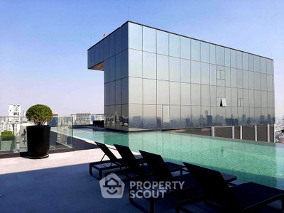 คอนโดให้เช่า : คอนโด 1 ห้องนอน ชั้น 36 Knightsbridge Prime Sathorn ใกล้ BTS เซนต์หลุยส์ (ID 408466)