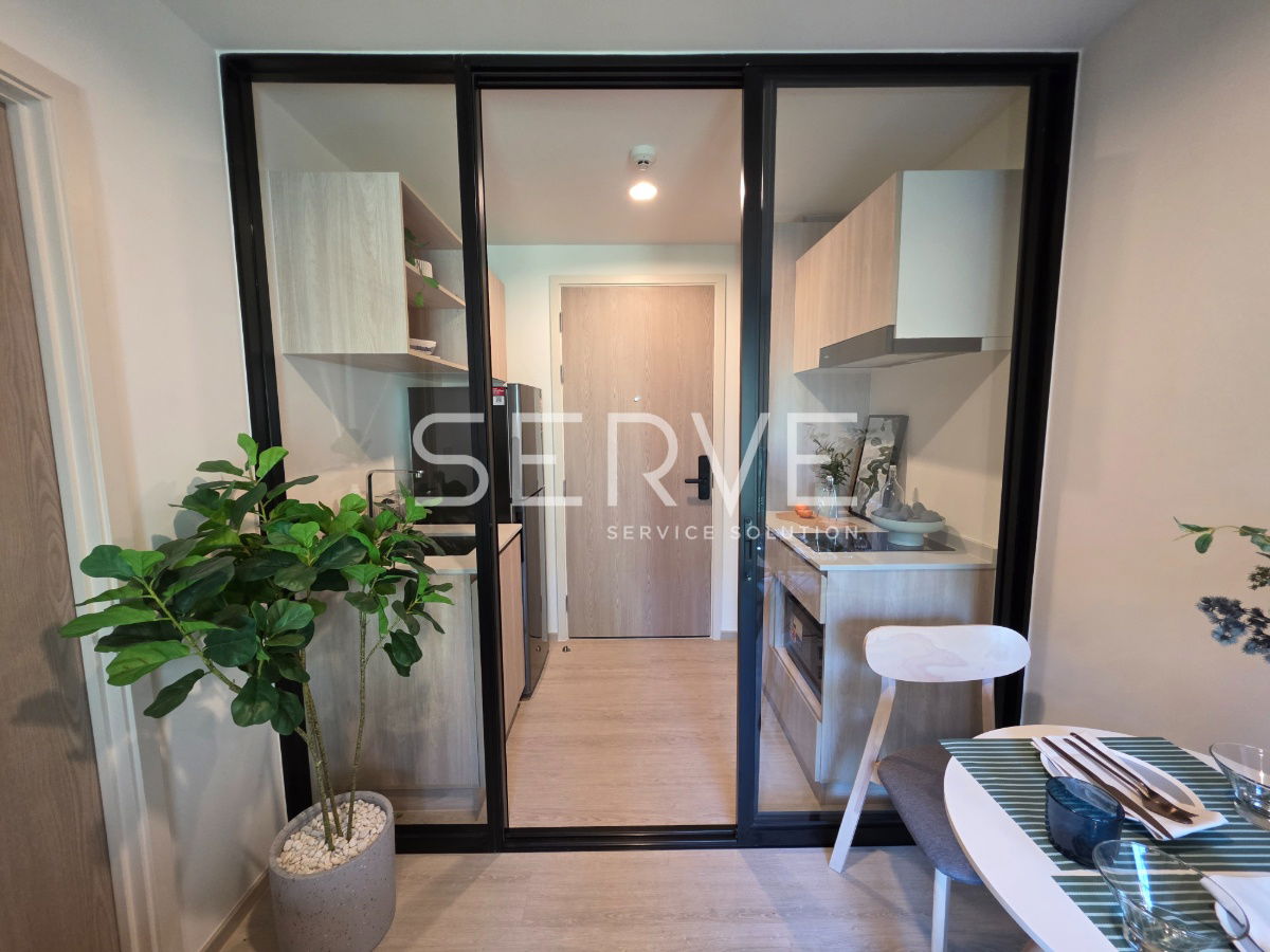 รูป 🔥ห้องกว้าง 1นอน พิเศษ อยู่ฟรี 1เดือน เฟอร์จัดเต็ม พร้อมอยู่ คอนโดใหม่ทำเลดี ใกล้ MRT สวนหลวง @ Nue Z Square Suan Luang Station - รูปที่ 7/8