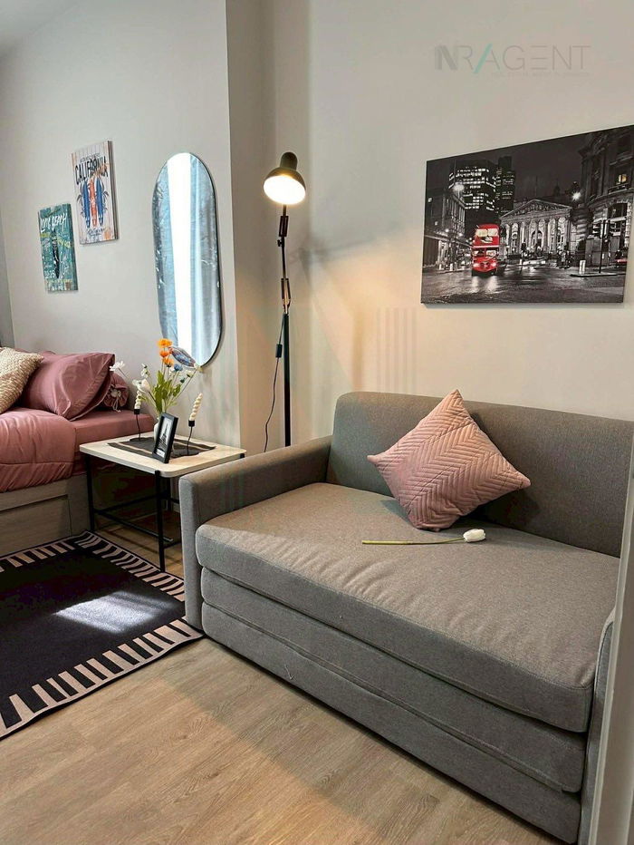 รูป 🎉 ให้เช่าคอนโด โมดิซ ไรห์ม รามคำแหง อาคาร 1 ชั้น 18 สตูดิโอ ขนาด 24 ตรม ใกล้ MRT RAMKHAMHAENG - รูปที่ 3/8