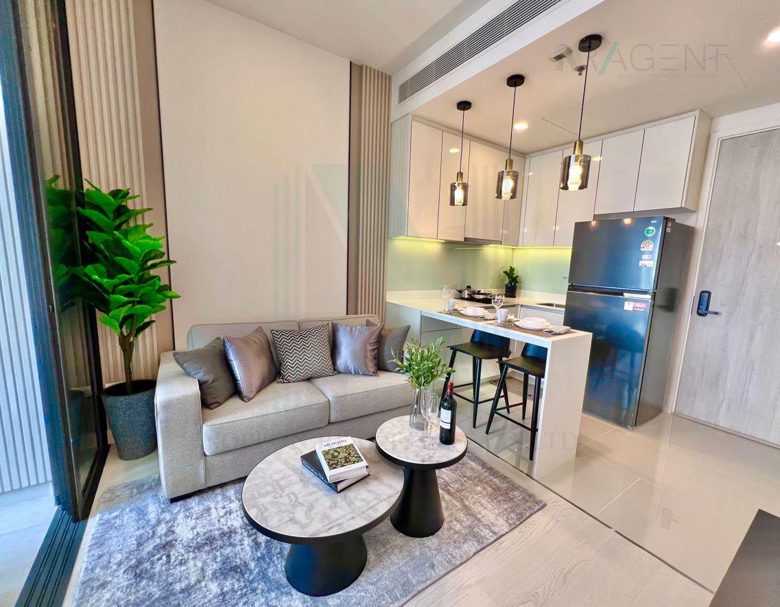 รูป 🔺 ให้เช่าคอนโด แมสซารีน รัชโยธิน อาคาร 1 ชั้น 21 1 BED PLUS ขนาด 42 ตรม ใกล้ เมเจอร์ รัชโยธิน - รูปที่ 2/8