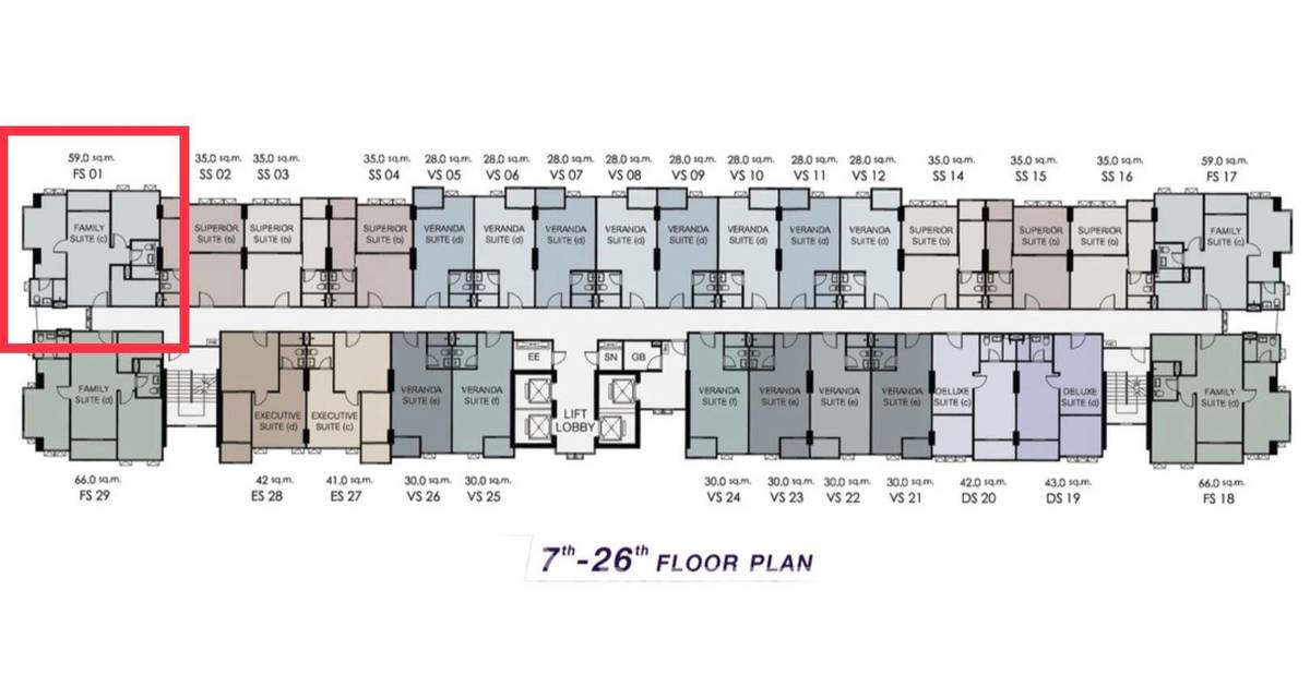 รูป คอนโด 2-ห้องนอน ที่ ศุภาลัย เวอเรนด้า รามคำแหง ใกล้ รามคำแหง (ID 2473148) - รูปที่ 24/37