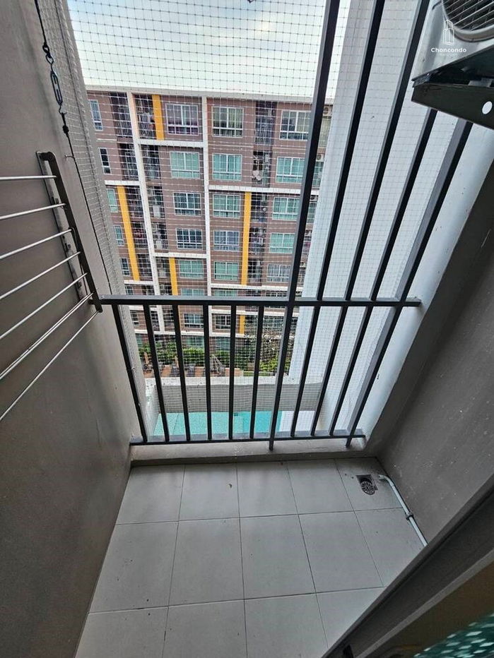 รูป DCondo ดีคอนโด ชั้น7 ตึกD ------------วิวสระ------------Tel 097-049-5874 (Line: @choncondo มี@ด้วย) - รูปที่ 6/15