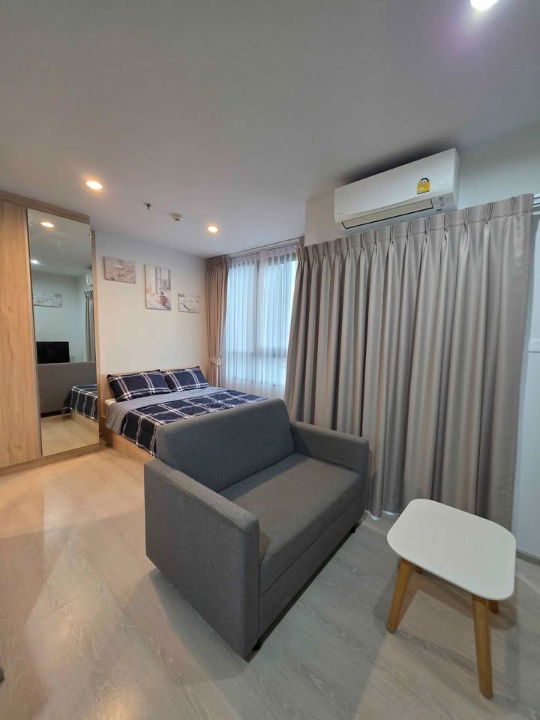 picture Condo for rent, New Noble Ngamwongwan (Studio), 21th floor, good location, near The Mall / hospital / Kasetsart University / next to expressway - 7/9