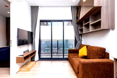 คอนโดให้เช่า : ให้เช่าคอนโด เดอะ ไลน์ พหลฯ-ประดิพัท อาคาร 1 ชั้น 44 1 ห้องนอน ขนาด 27.00 ตรม ใกล้ Big C สะพานควาย