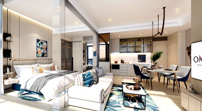 คอนโด ถนนพัทยาสาย 3 : Once Wongamat 1 Bedroom for Sale