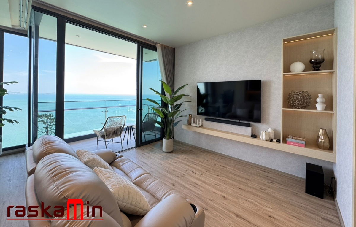 รูป KT0028📲LineID @556ryccg🏄♂️2 ห้องนอน 83ตรม ชั้น31 พร้อมเฟอร์นิเจอร์ AROM อารมณ์ วงศ์อมาตย์🦀พัทยาเหนือ - รูปที่ 2/18