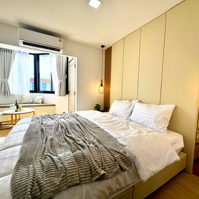 Condos for sale 700 Year Sports Arena Chiang Mai : For Sale: Nakornping Condo – Huay Kaew 1 Bedroom, 1 Bathroom, 38 sq.m., 6th Floor Near Singapore International School (ID:1261CS)