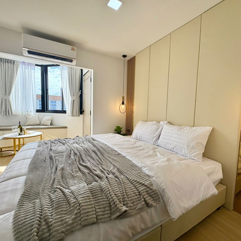 picture For Sale: Nakornping Condo – Huay Kaew 1 Bedroom, 1 Bathroom, 38 sq.m., 6th Floor Near Singapore International School (ID:1261CS) - 1/15