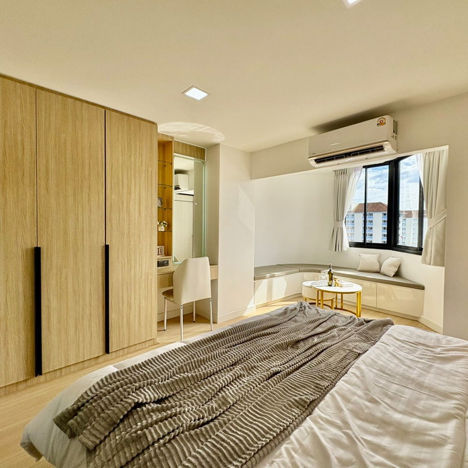 picture For Sale: Nakornping Condo – Huay Kaew 1 Bedroom, 1 Bathroom, 38 sq.m., 6th Floor Near Singapore International School (ID:1261CS) - 3/15