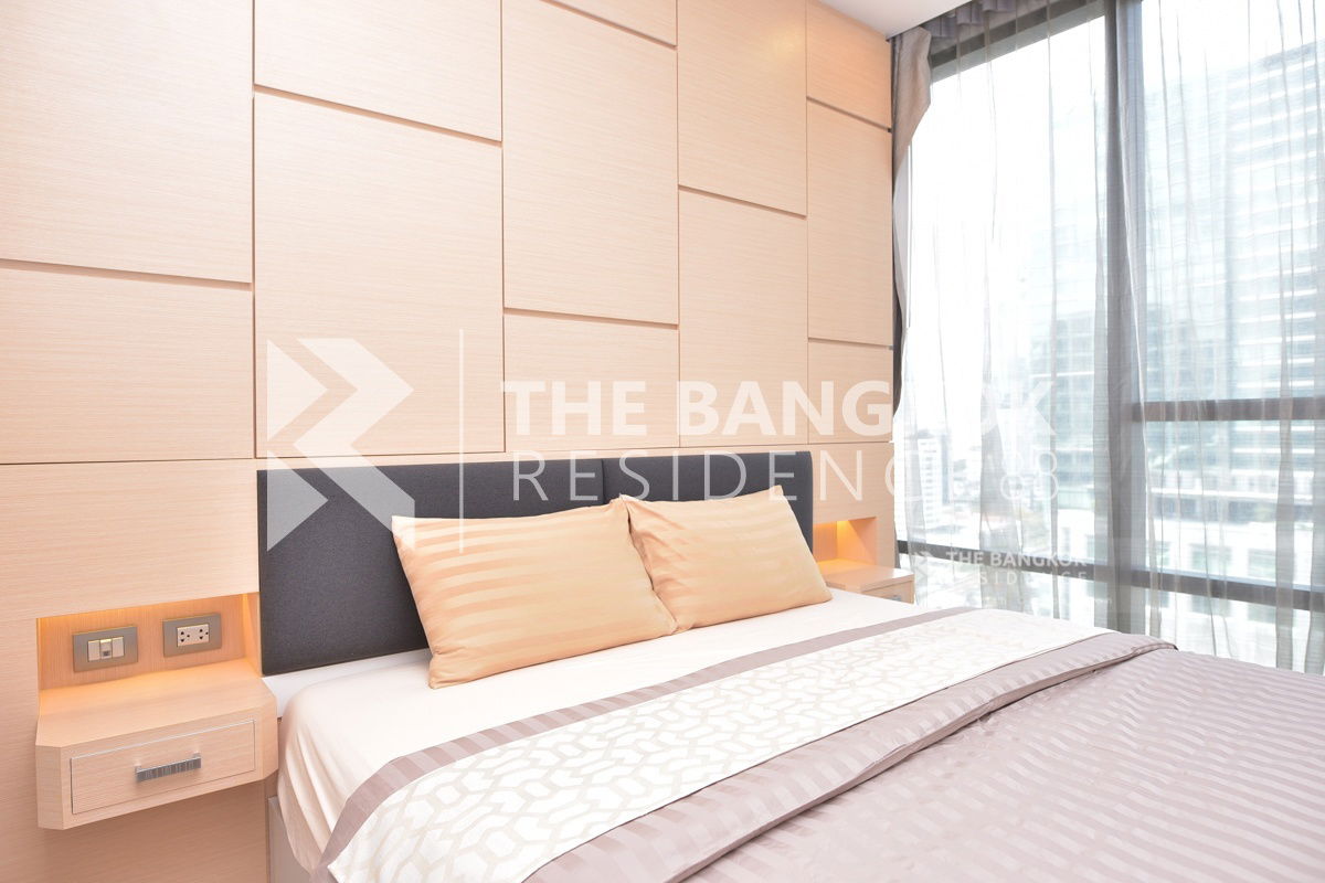 picture Available now! The Bangkok Sathorn 💖 Beautiful high-floor unit 🌃 Near BTS Surasak - 4/11