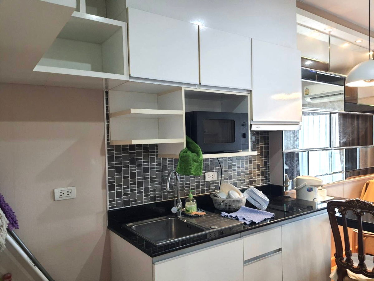 รูป ให้เช่า ห้องบิ้วอินตกแต่งสวยมาก พร้อมเข้าอยู่ (ต่อรองได้) คอนโด The Parkland Phetkasem ติดรถไฟฟ้า MRT หลักสอง - รูปที่ 3/7