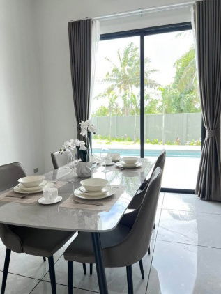 รูป บ้านพูลวิล่าสร้างใหม่ใกล้อ่างเก็บน้ำมาบประชัน เนื้อที่กว้างขวาง 120ตารางวา 3นอน 3น้ำ ของแถมเพียบ - รูปที่ 10/20