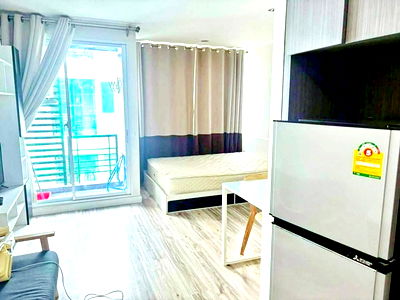 คอนโดให้เช่า : ให้เช่า คอนโด สัมมากร เอส 9 MRT บางรักใหญ่ 500 ม. 25 ตร.ม. ชั้น 7 พร้อมเฟอร์ฯ เครื่องใช้ไฟฟ้า ตลาดสดท่าอิฐ 1.8 กม.