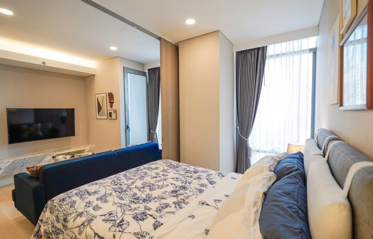 รูป #A124392 ✅ 12/12/68 ให้เช่า Siamese Exclusive Queens (Wyndham Residence)📲📢สอบถาม ld line @condoboy - รูปที่ 6/15