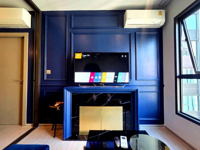 เช่าคอนโด MRT พระราม 9 : Life asoke rama9 : ห้องใหญ่ กลางเมือง 36 Sqm ชั้น 33 ★ใกล้ mrt พระราม 9★กลางเมือง★ห้องสวย★อุปกรณ์ครบ