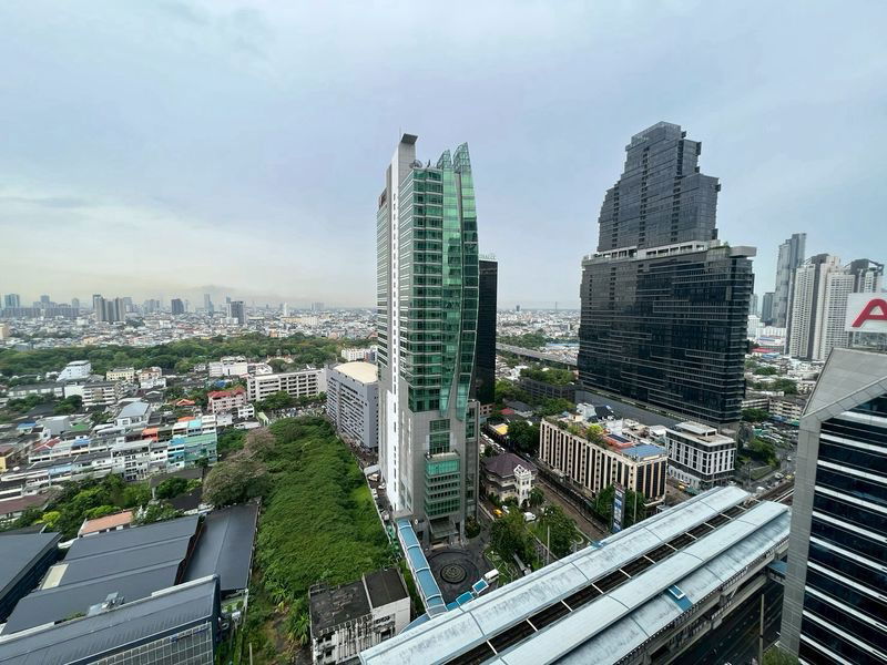 รูป ให้เช่าคอนโดเดอะ ดิโพลแมท สาธร ชั้น 23 75 ตร.ม. เฟอร์นิเจอร์ครบ ใกล้ไอคอนสยาม ติด BTS สุรศักดิ์ - รูปที่ 14/14