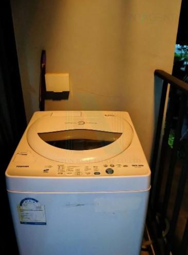 picture For rent, B Republic Condo, 1 bedroom, 2nd floor, Building A, near BTS Punnawithi. - 8/8