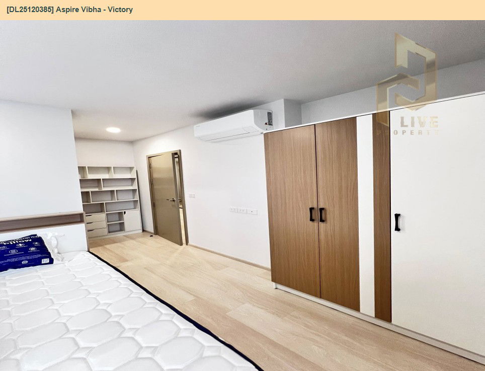 picture DL25120385 Condo for rent, Aspire Vibha - Victory near ARL Phaya Thai , ready to move in, call urgently 0638692663 LineID @897iyzll - 15/16