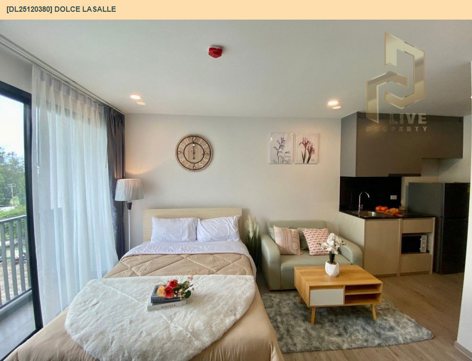 picture DL25120380 Condo for sale, DOLCE LASALLE near BTS Bearing, ready to move in, call urgently 0638692663 LineID @162cjixi - 2/6