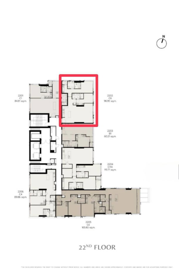 picture 2-BR Condo at ROMM CONVENT near BTS Sala Daeng (ID 2469078) - 9/10