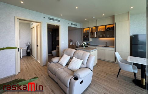 KT0028📲LineID @556ryccg🏄♂️2 Bedroom 83sqm Floor31 Fully furnished AROM Wongamat Beach🦀North Pattaya