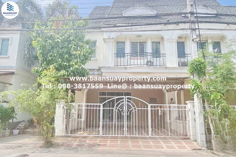 ให้เช่า ทาวน์โฮม 2 ชั้น หลังมุม หมู่บ้านปริญลักษณ์ ไลท์ พระราม 5