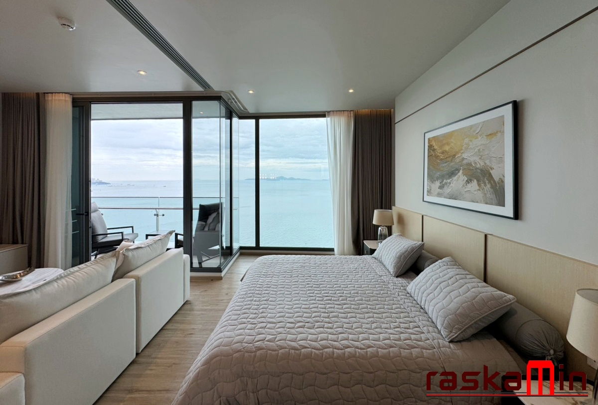 picture KT0031ðēLineID @556ryccgðââïļForeigner nameðïļ1Bedroom 47.6sqm Floor25 Fully furnished AROM Wongamat BeachðĶNorth Pattaya - 4/10