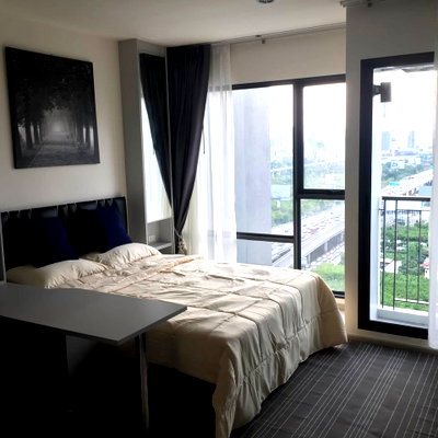 Condos for rent : Rhythm Asoke 1 - 1 bed/ 1 bath, 25 floor, City view (unblock)