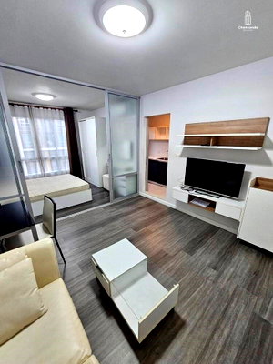 คอนโดให้เช่า : DCondo ดีคอนโด ชั้น7 ตึกD  ------------วิวสระ------------Tel 097-049-5874 (Line: @choncondo มี@ด้วย)