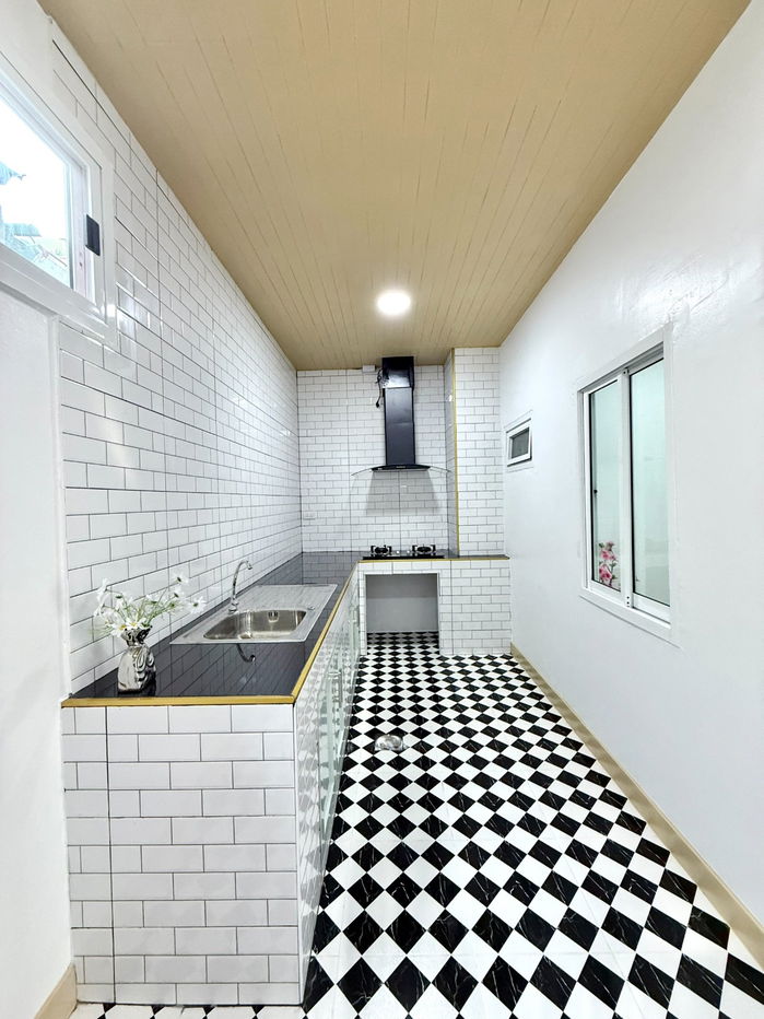 รูป ทาวน์เฮาส์2ชั้น ต้นโครงการ ตกแต่งรีโนเวทใหม่ ม.เพ็ญศิริ4 ซ.เลียบวารี25/1 คู้ขวา หนองจอก พร้อมเฟอร์ฯ - รูปที่ 13/25